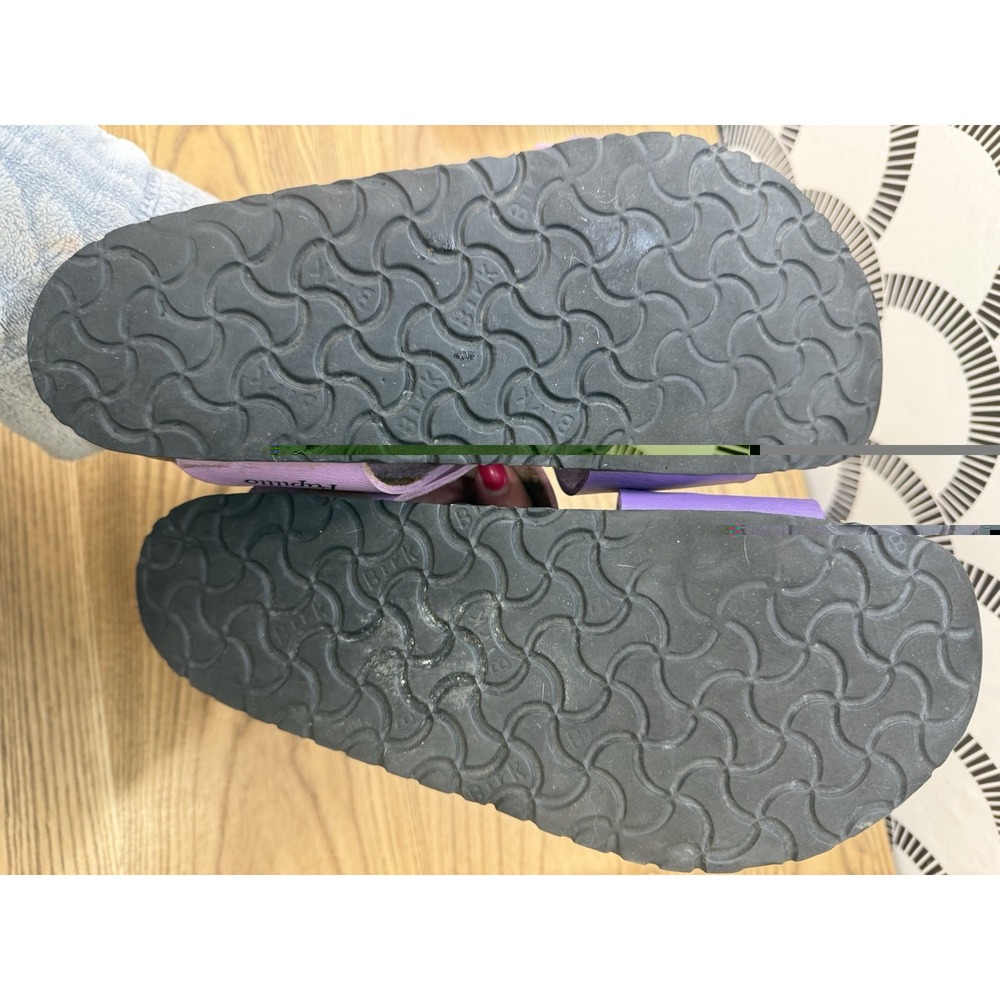 Birkenstock Papillio Florida Purple 3 Strap Back Strap Sandals Women's 9 EU 40 - Picture 5 of 10